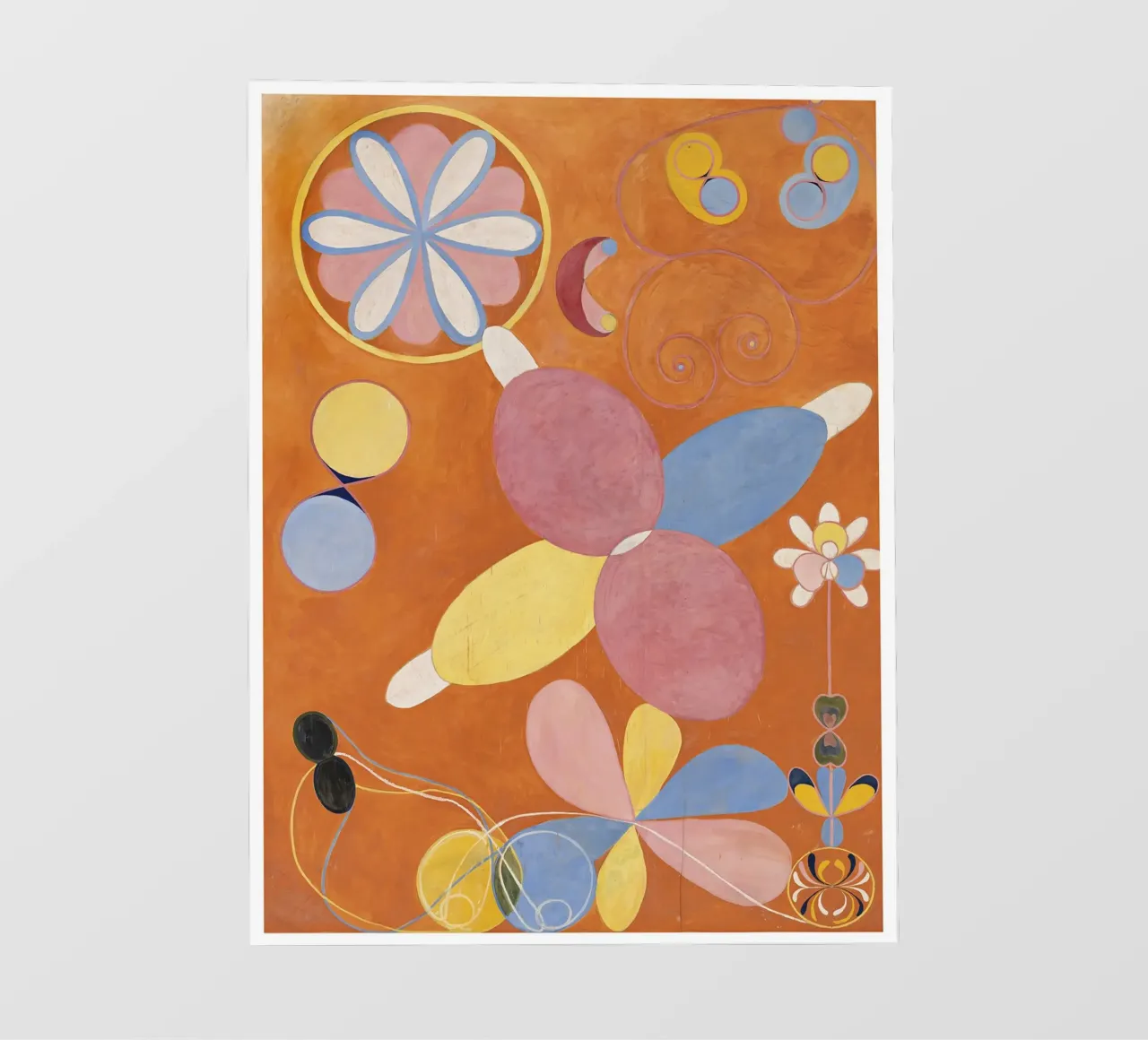 Hilma AF Klint - I dieci più grandi No. 4 Infanzia pellicola backlit da Old Masters