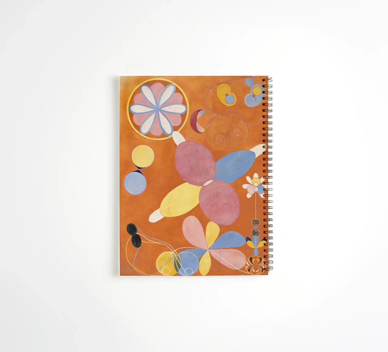 Hilma AF Klint - The ten largest No. 4 Childhood spiral notebook by Old Masters