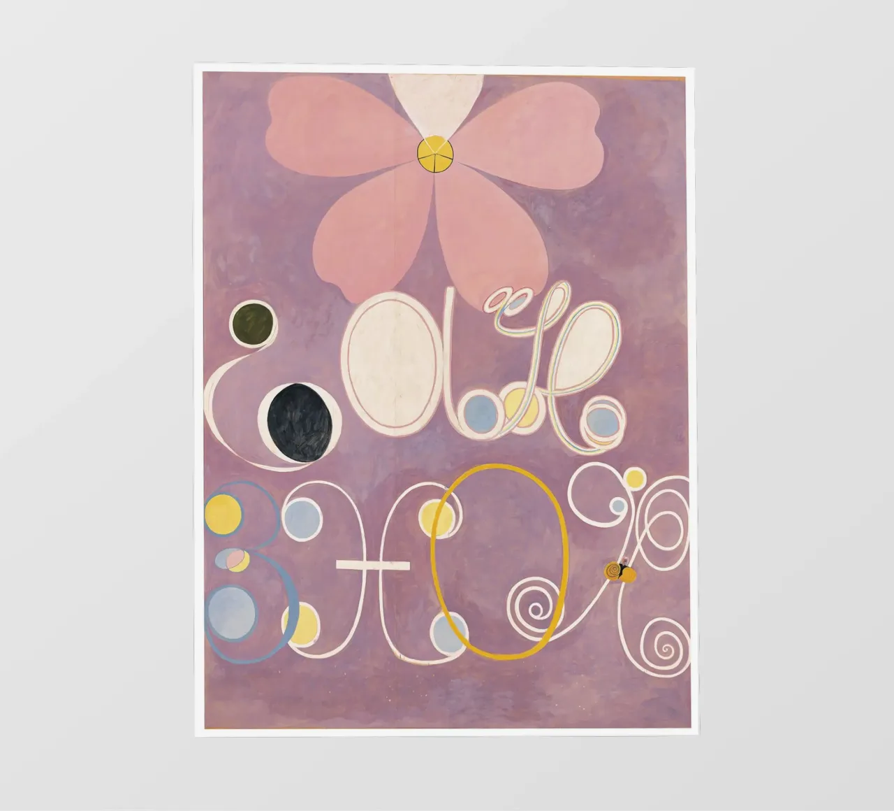 Hilma AF Klint - I dieci più grandi No. 5 Infanzia telo in pvc da Old Masters