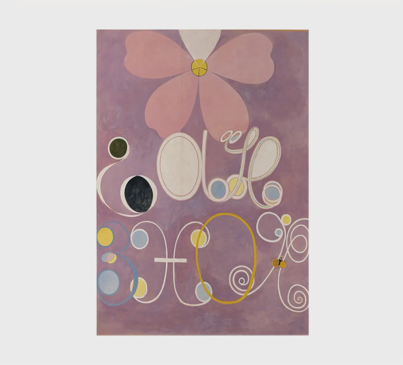 Hilma AF Klint - The ten largest No. 5 Childhood notebook by Old Masters