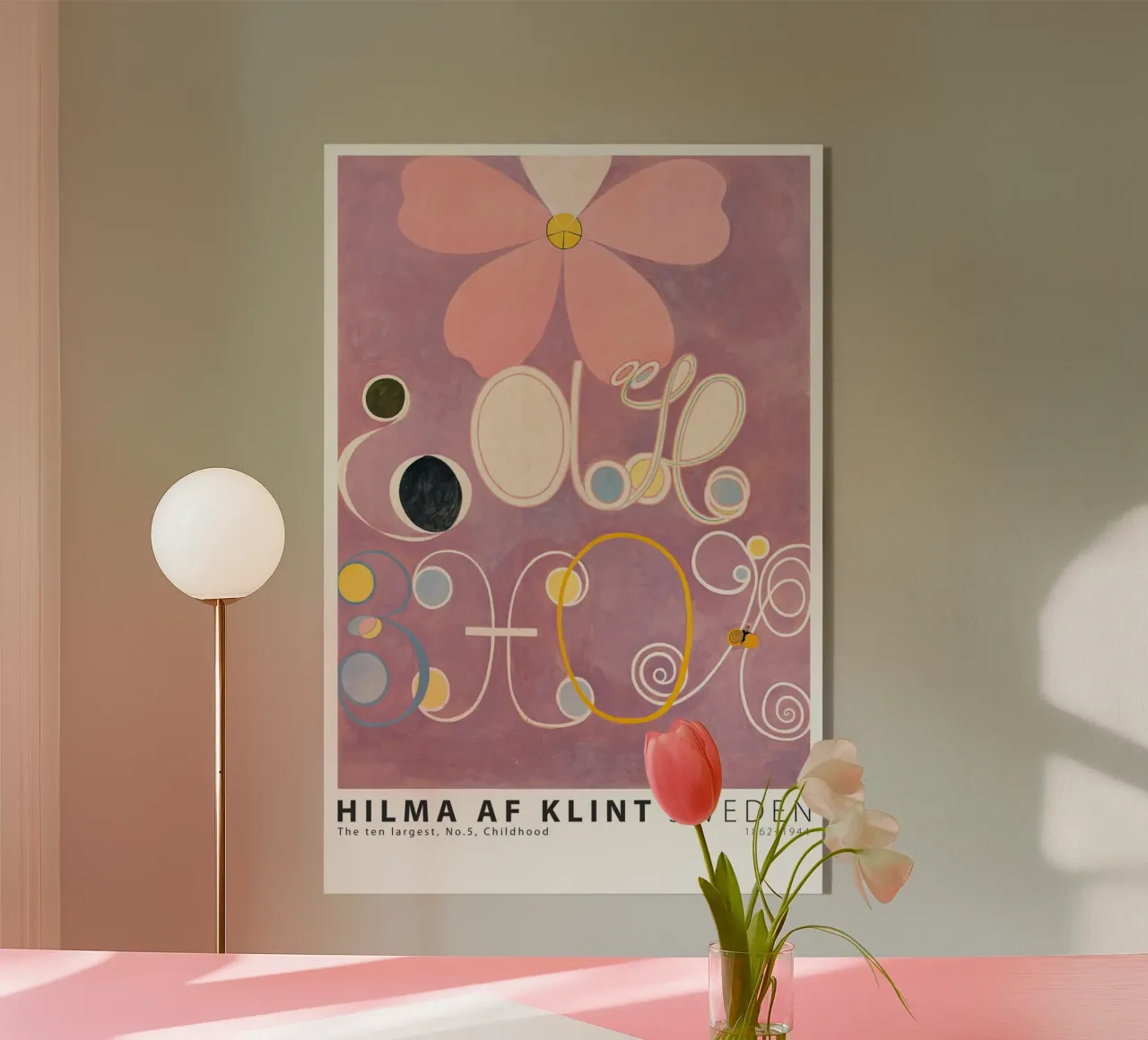 Hilma AF Klint - I dieci più grandi No. 5 Infanzia plexiglass da Old Masters