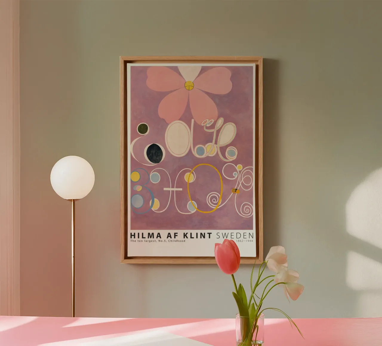 Hilma AF Klint - I dieci più grandi No. 5 Infanzia tela da Old Masters
