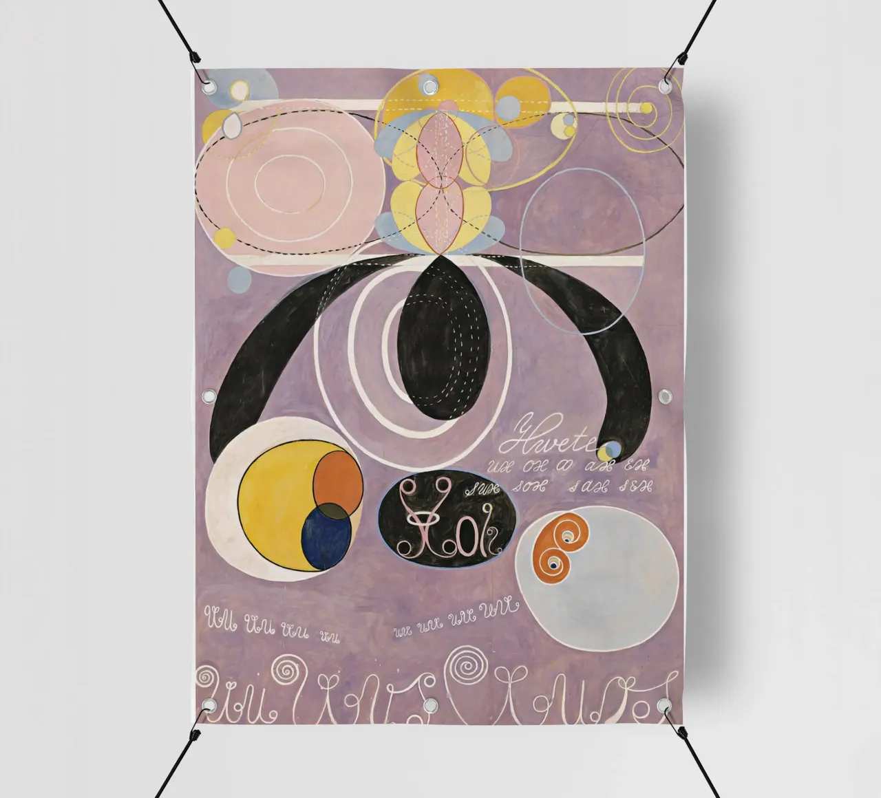Hilma AF Klint - I dieci più grandi n. 7 Infanzia telo in pvc da Old Masters