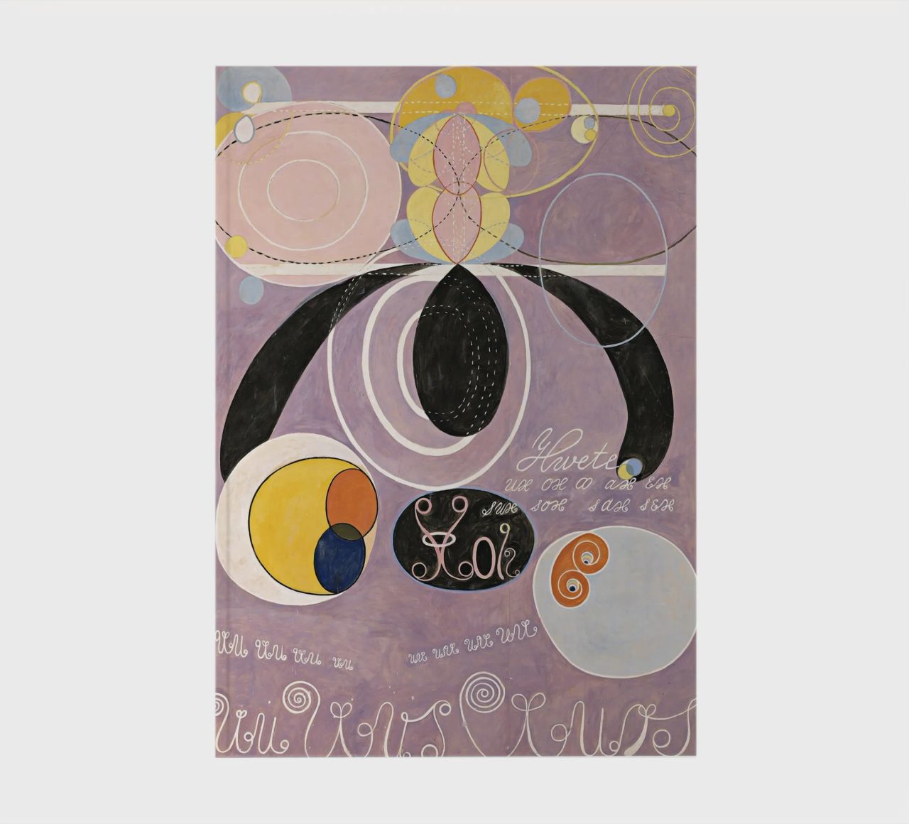 Hilma AF Klint - The ten largest No. 7 Childhood notebook by Old Masters