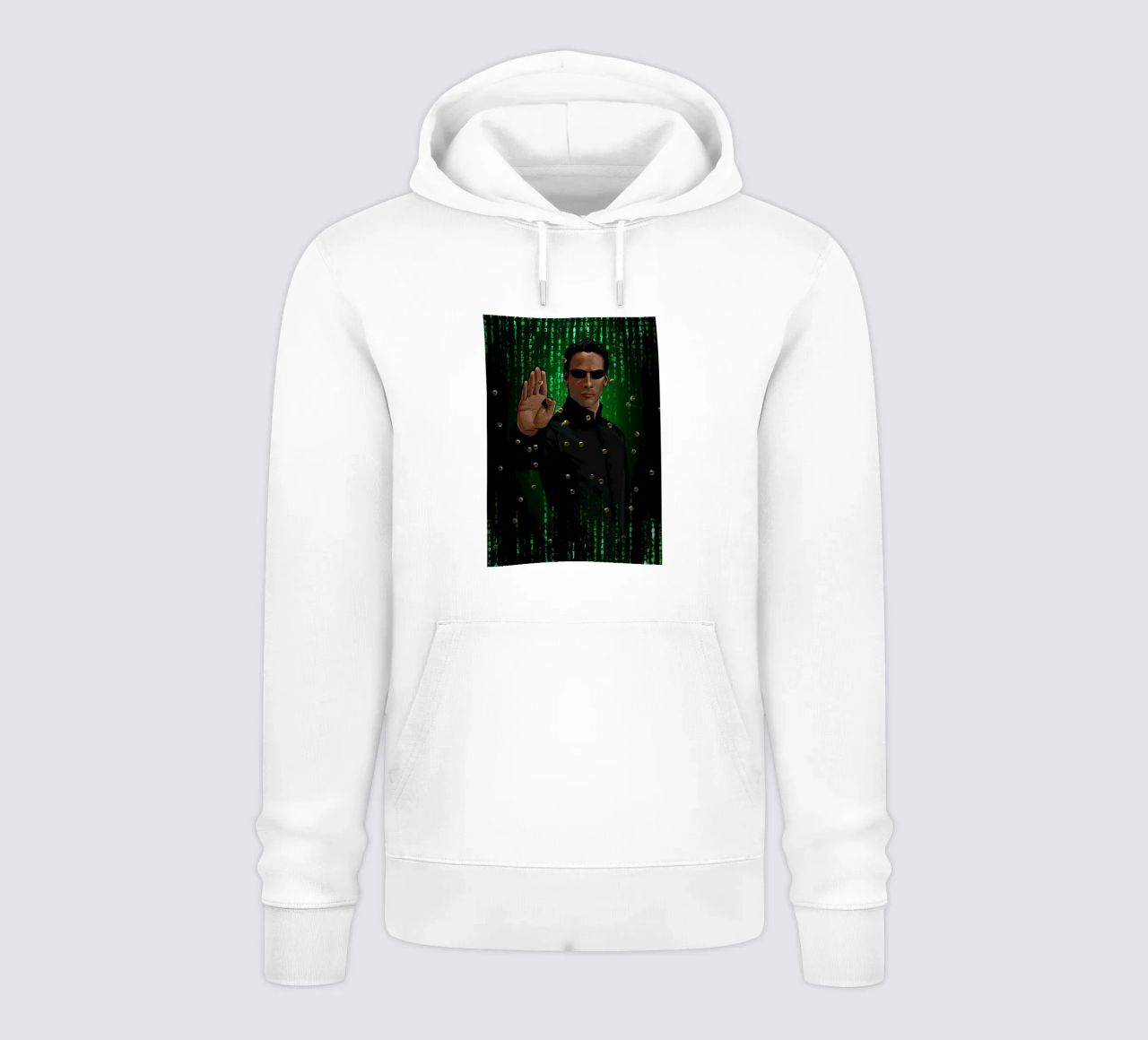 Neo The One felpa con cappuccio da nabakumov