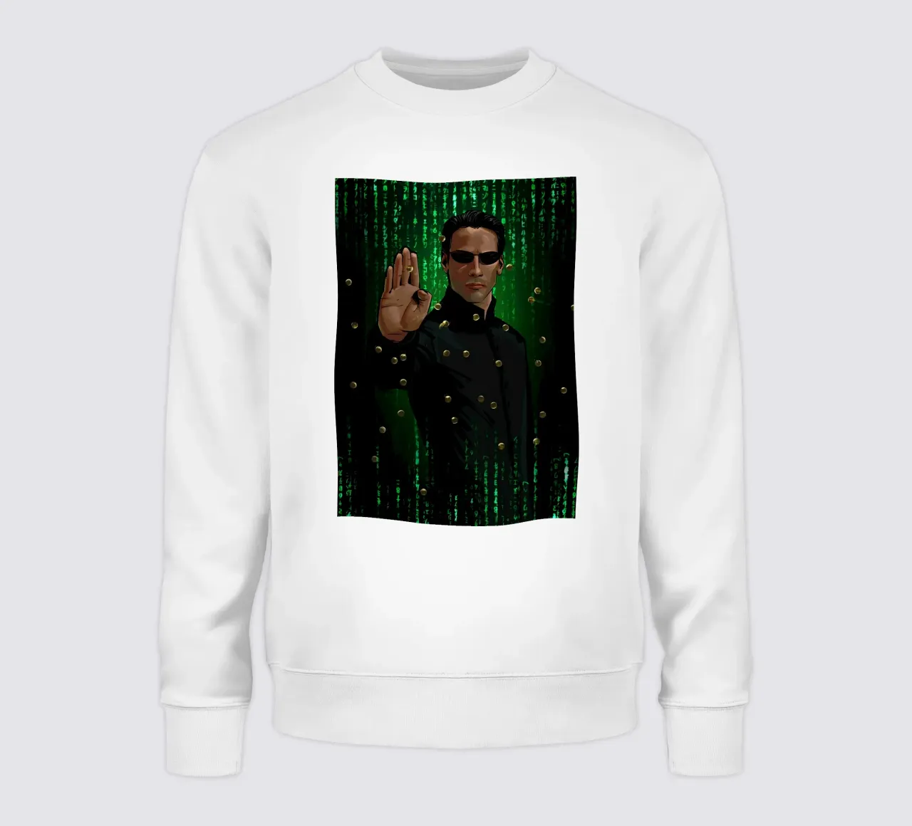 Neo The One sweatshirt by nabakumov