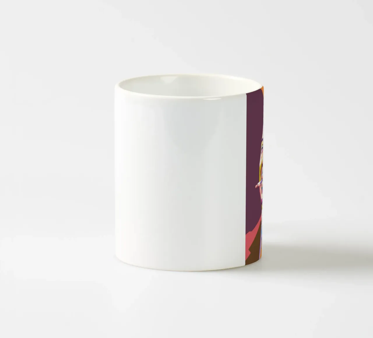 Ritratto pop art di Mudy Waters tazza in ceramica da Hantamrata