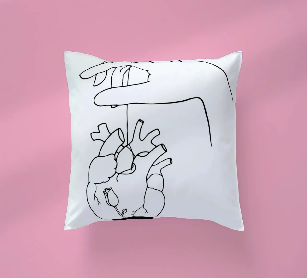 How Can You Mend a Broken Heart cuscino da Ninhol