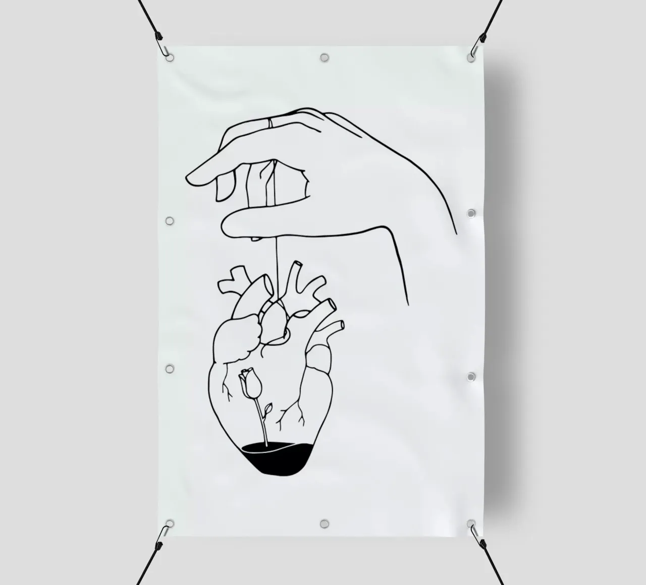 How Can You Mend a Broken Heart telo in pvc da Ninhol