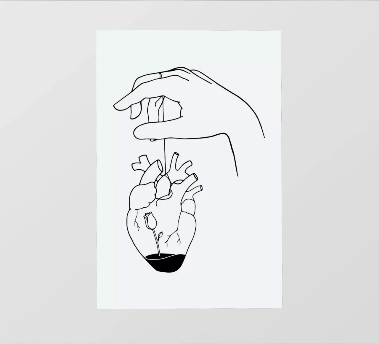 How Can You Mend a Broken Heart telo in pvc da Ninhol