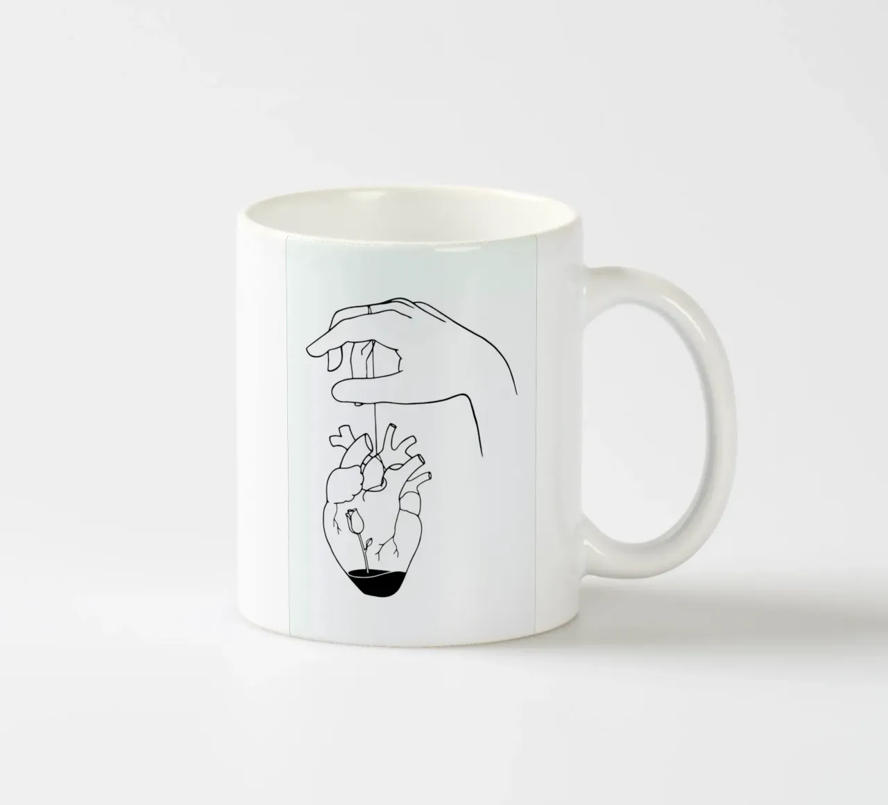 How Can You Mend a Broken Heart Keramik Tasse von Ninhol
