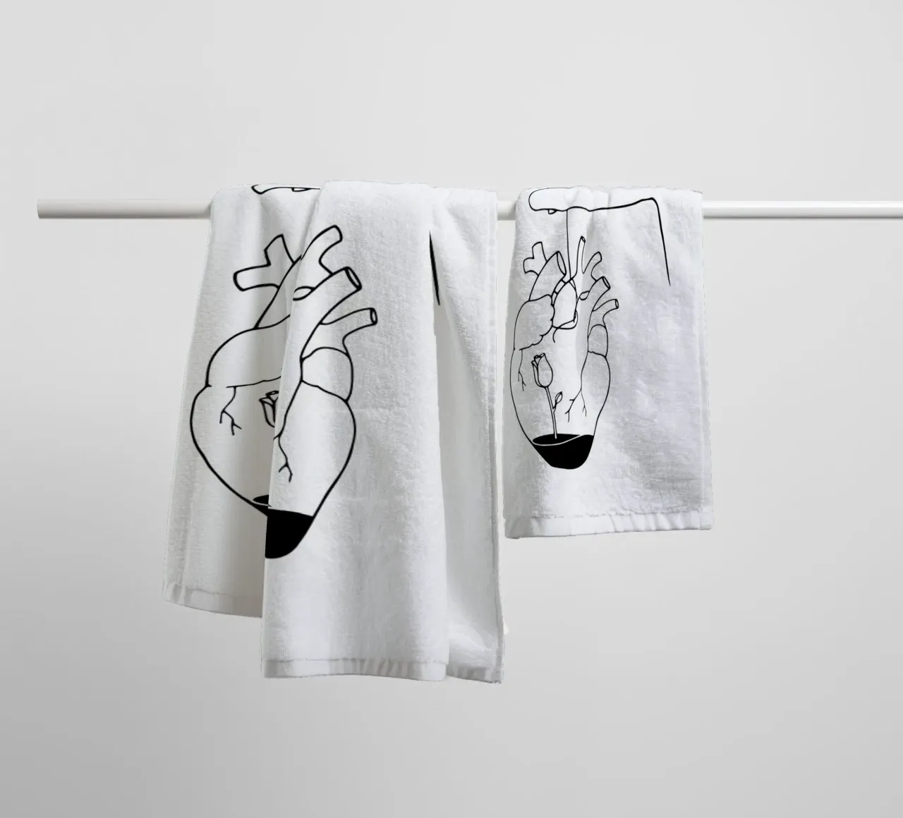 How Can You Mend a Broken Heart asciugamano da bagno da Ninhol