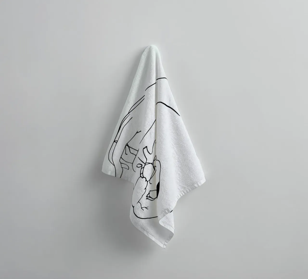 How Can You Mend a Broken Heart asciugamano da bagno da Ninhol