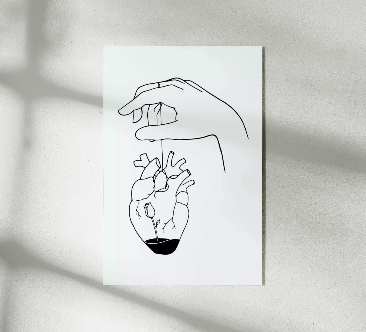 How Can You Mend a Broken Heart plexiglass da Ninhol