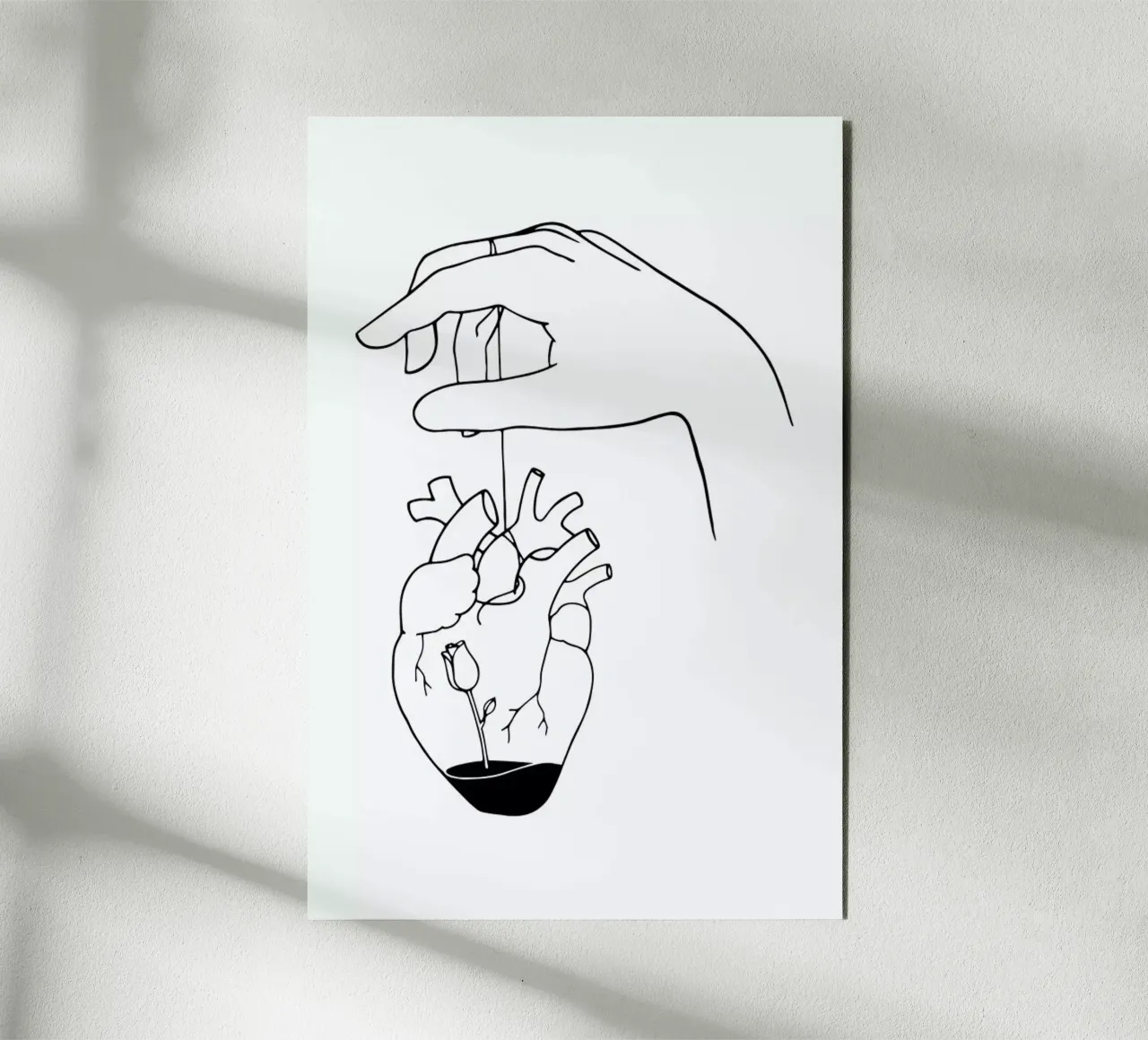 How Can You Mend a Broken Heart alluminio dibond da Ninhol