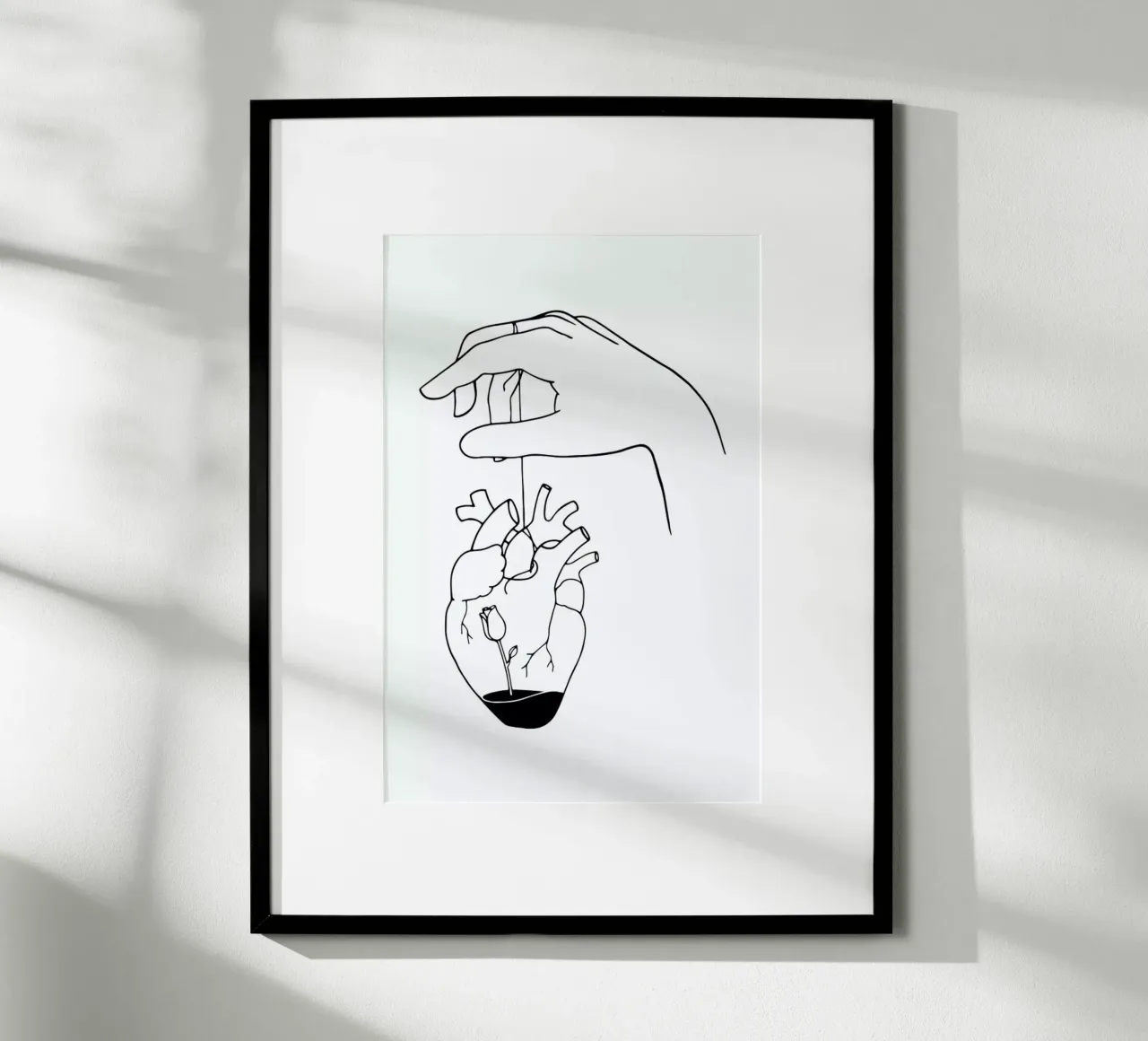 How Can You Mend a Broken Heart hahnemühle van Ninhol