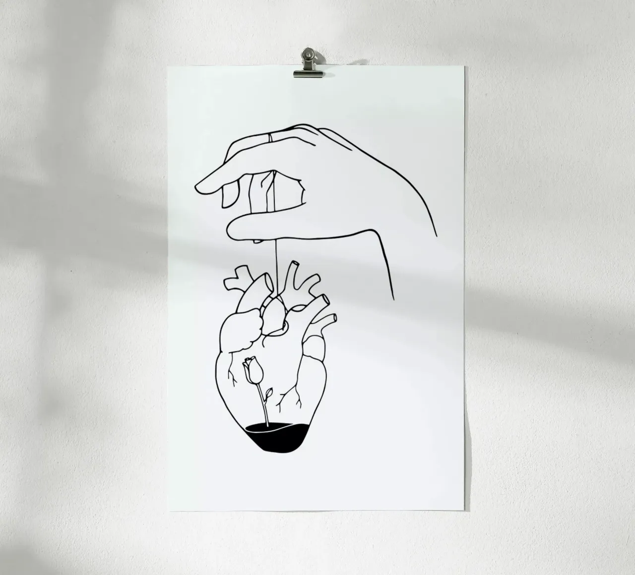 How Can You Mend a Broken Heart carta hahnemühle da Ninhol