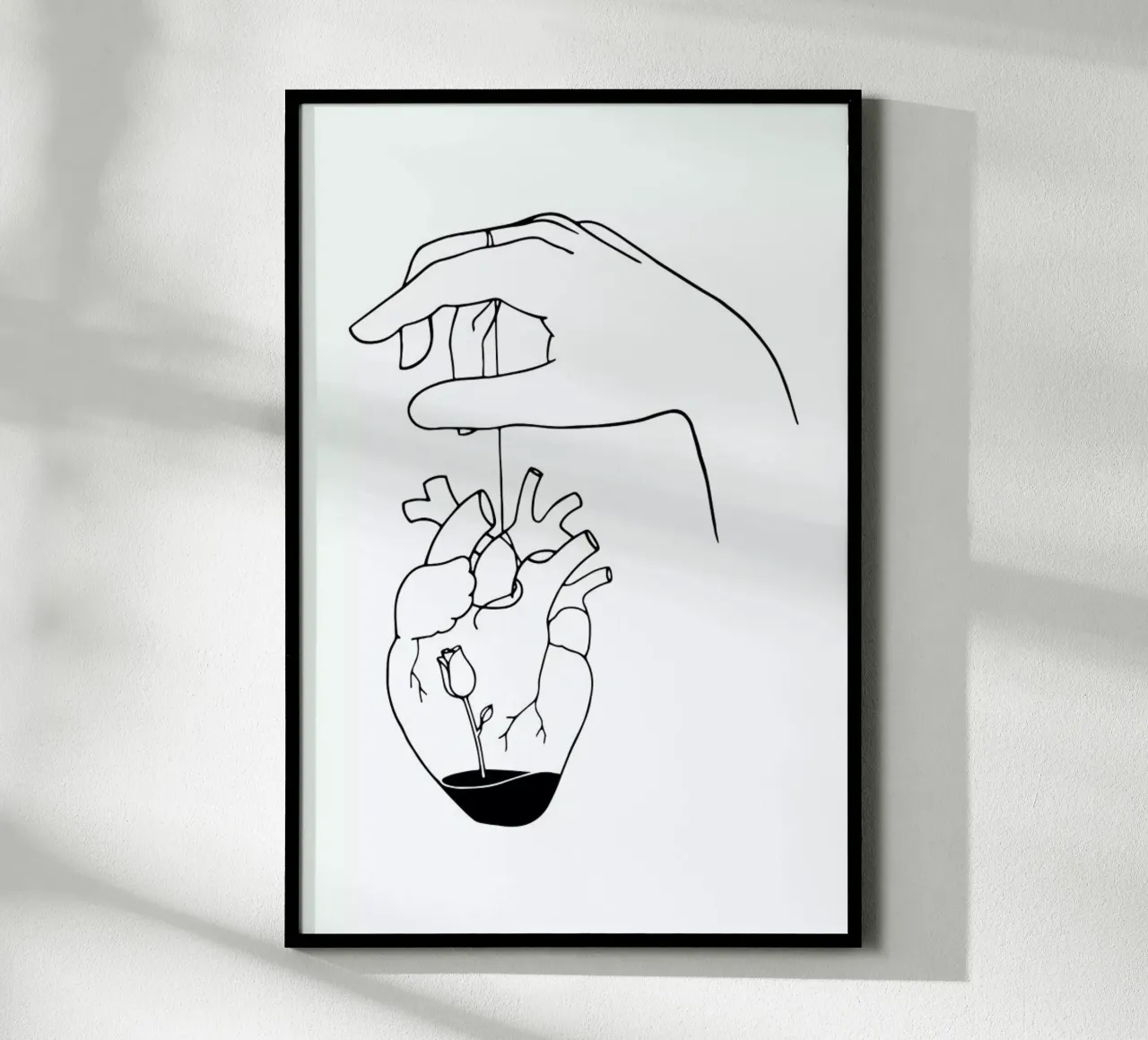 How Can You Mend a Broken Heart hahnemühle van Ninhol