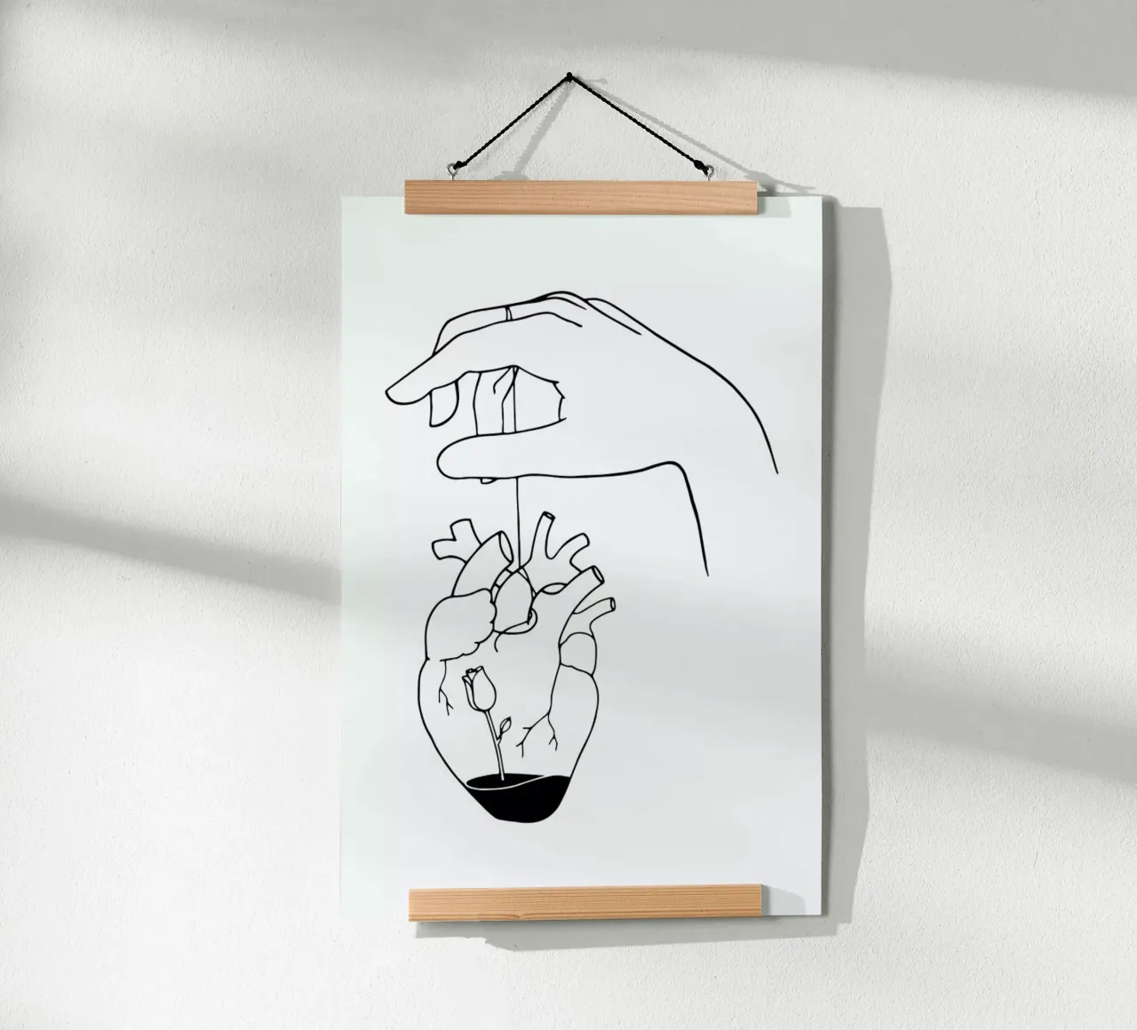 How Can You Mend a Broken Heart carta hahnemühle da Ninhol