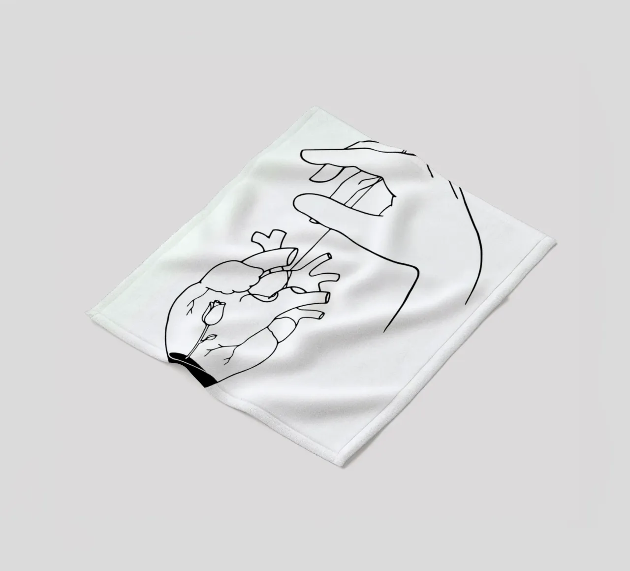 How Can You Mend a Broken Heart coperta in pile da Ninhol