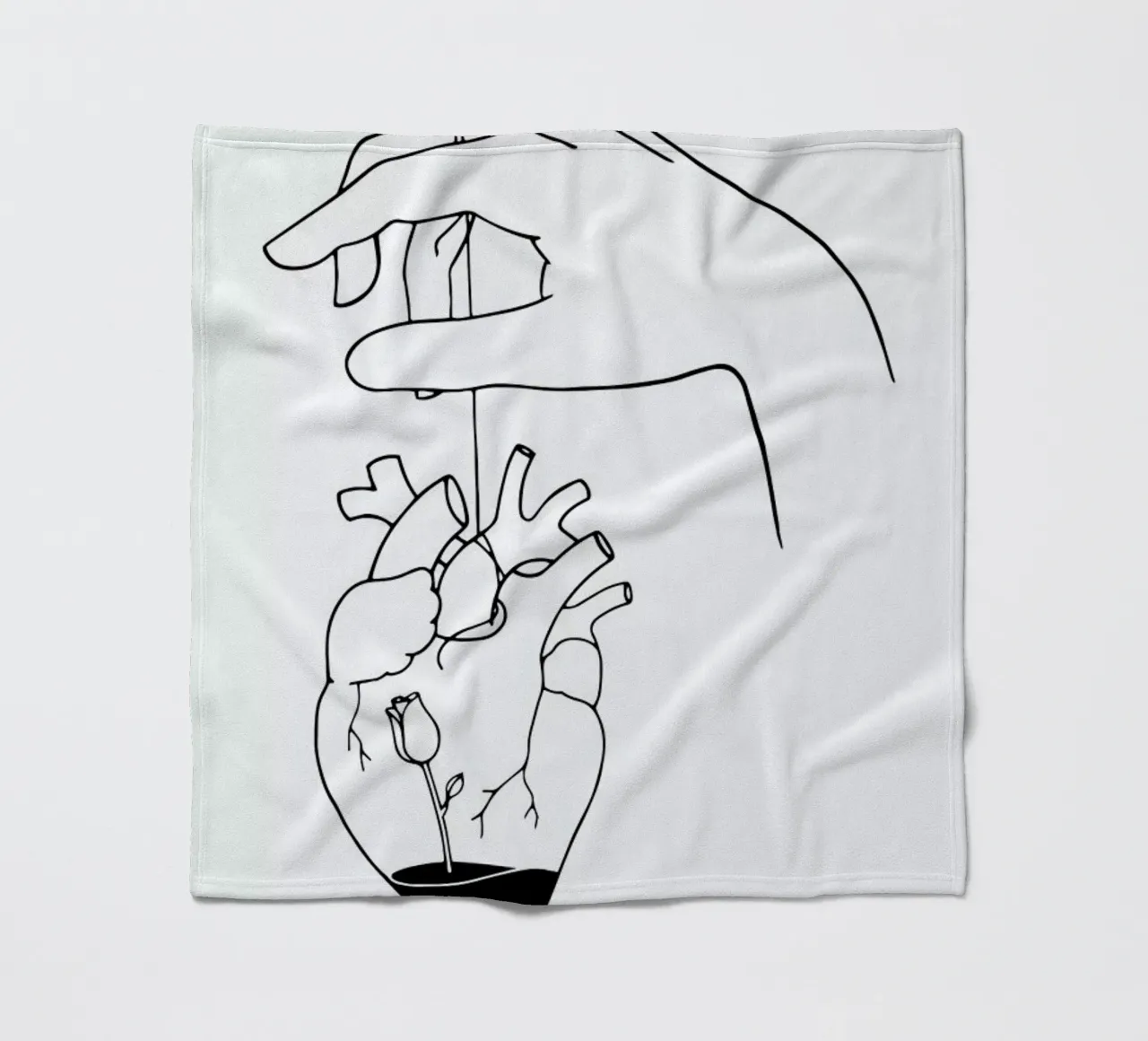 How Can You Mend a Broken Heart coperta in pile da Ninhol