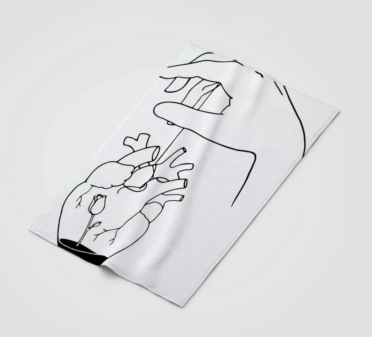 How Can You Mend a Broken Heart coperta in pile da Ninhol