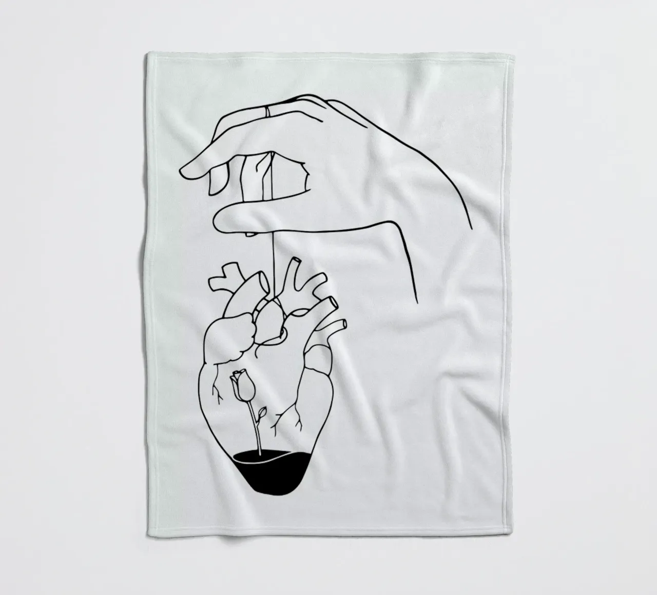 How Can You Mend a Broken Heart coperta in pile da Ninhol