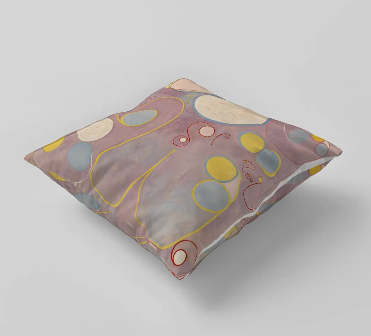 Hilma AF Klint - I dieci più grandi No. 8 Infanzia cuscino da Old Masters