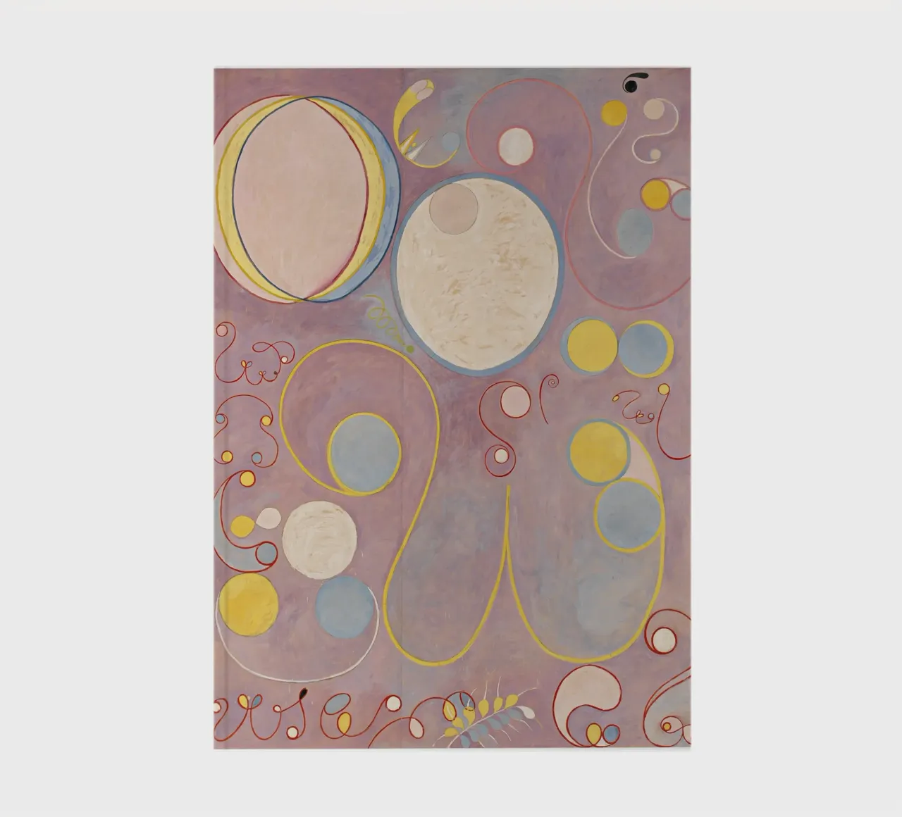 Hilma AF Klint - The ten largest No. 8 Childhood notebook by Old Masters