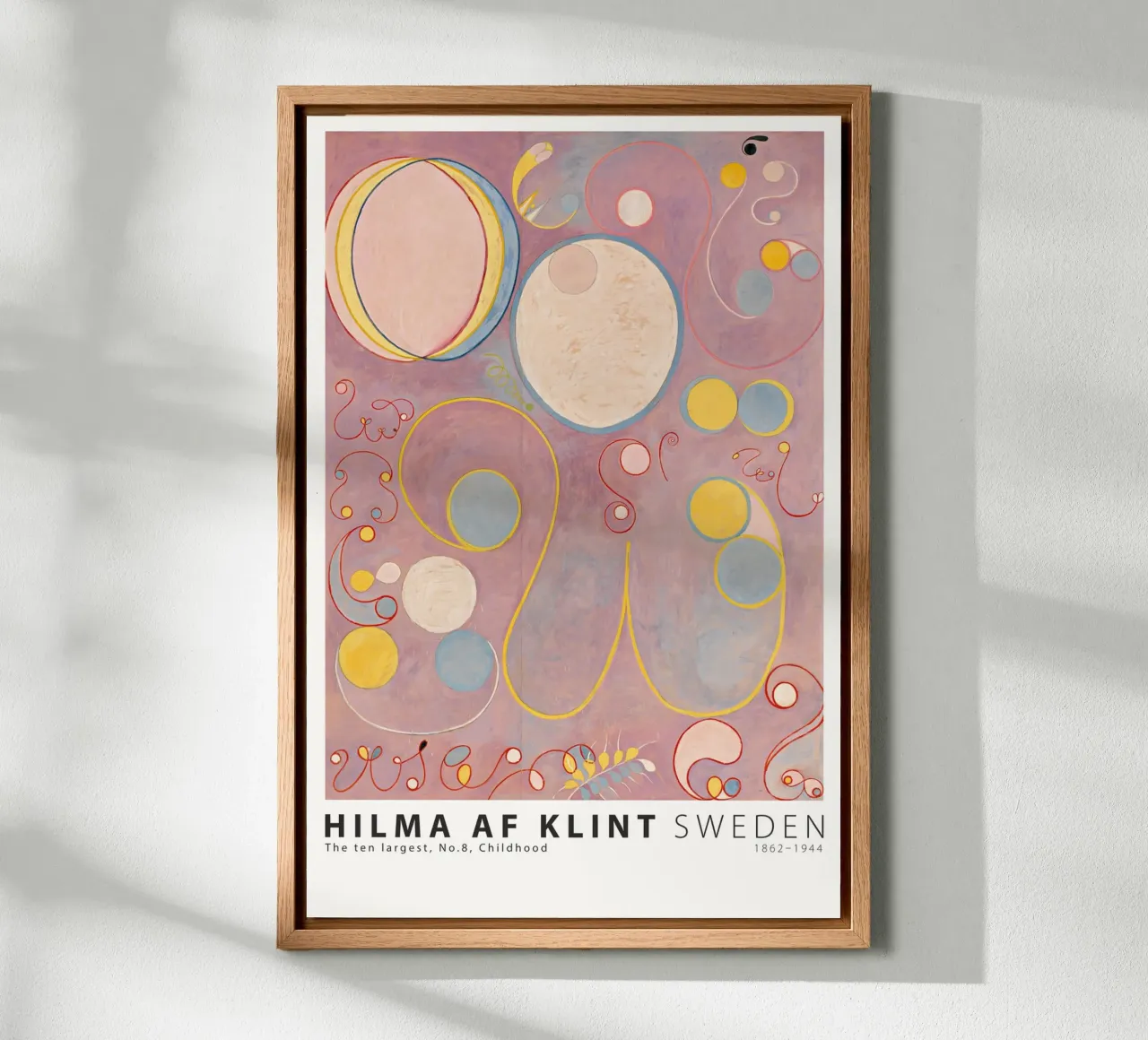 Hilma AF Klint - I dieci più grandi No. 8 Infanzia tela da Old Masters
