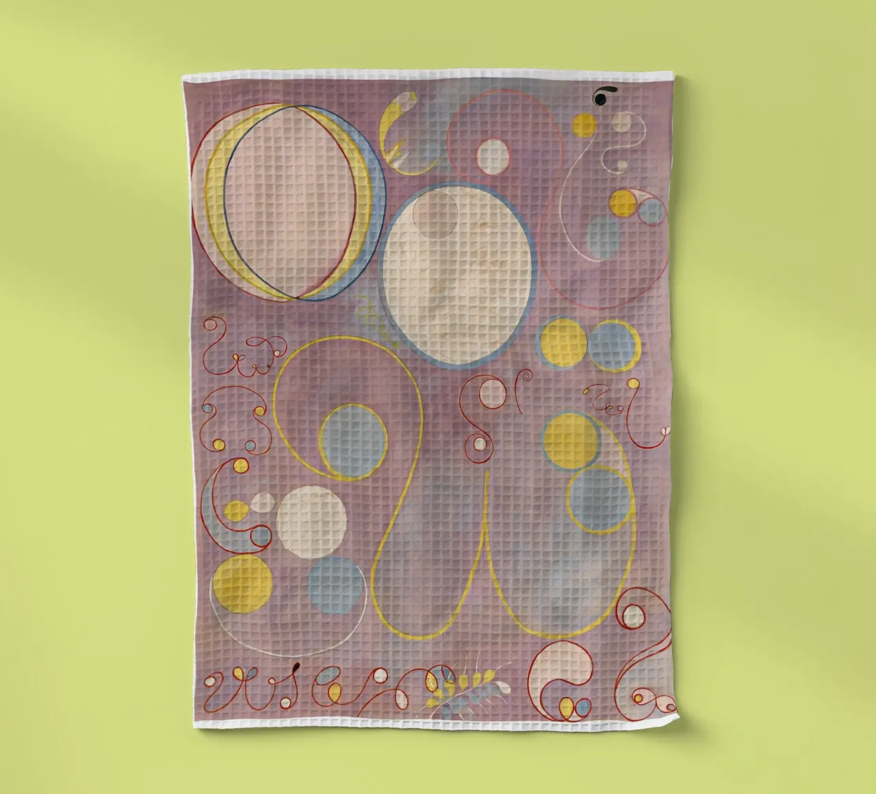 Hilma AF Klint - I dieci più grandi No. 8 Infanzia canovaccio da cucina da Old Masters