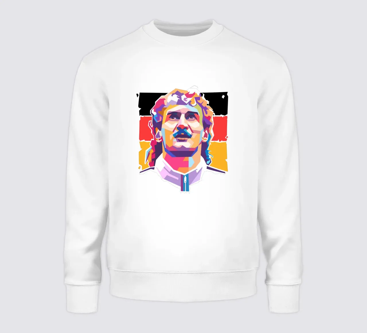 Ritratto pop art di Rudy Voler felpa da Hantamrata