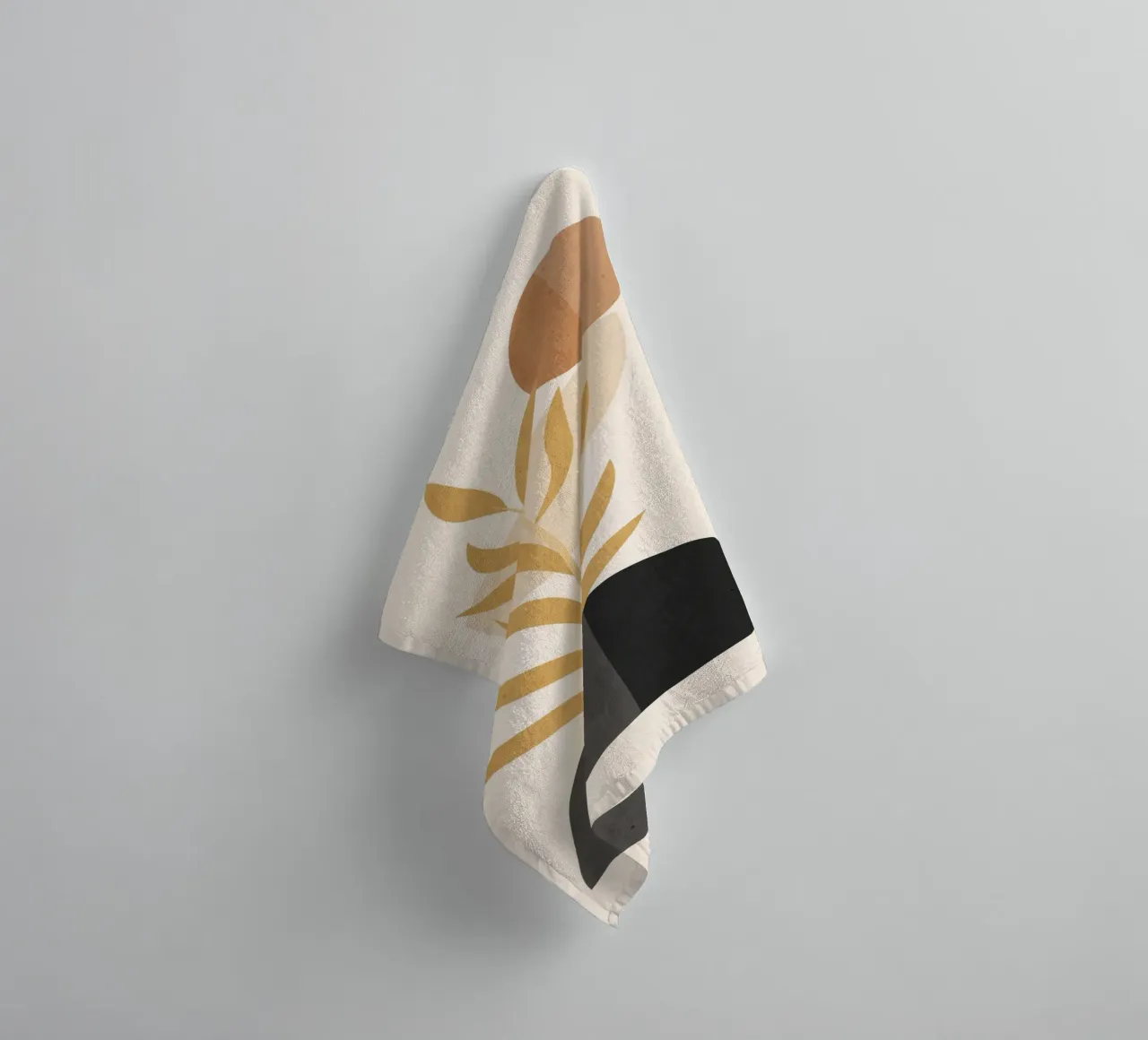 Abstract Minimal Plant 022 towel by ThingDesign