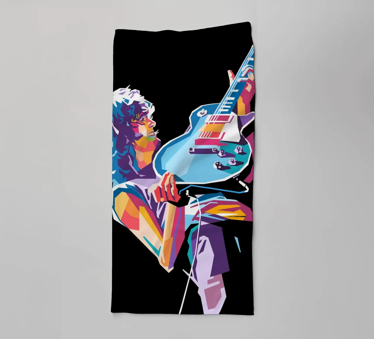 Jimmy Page the legend towel by Hantamrata