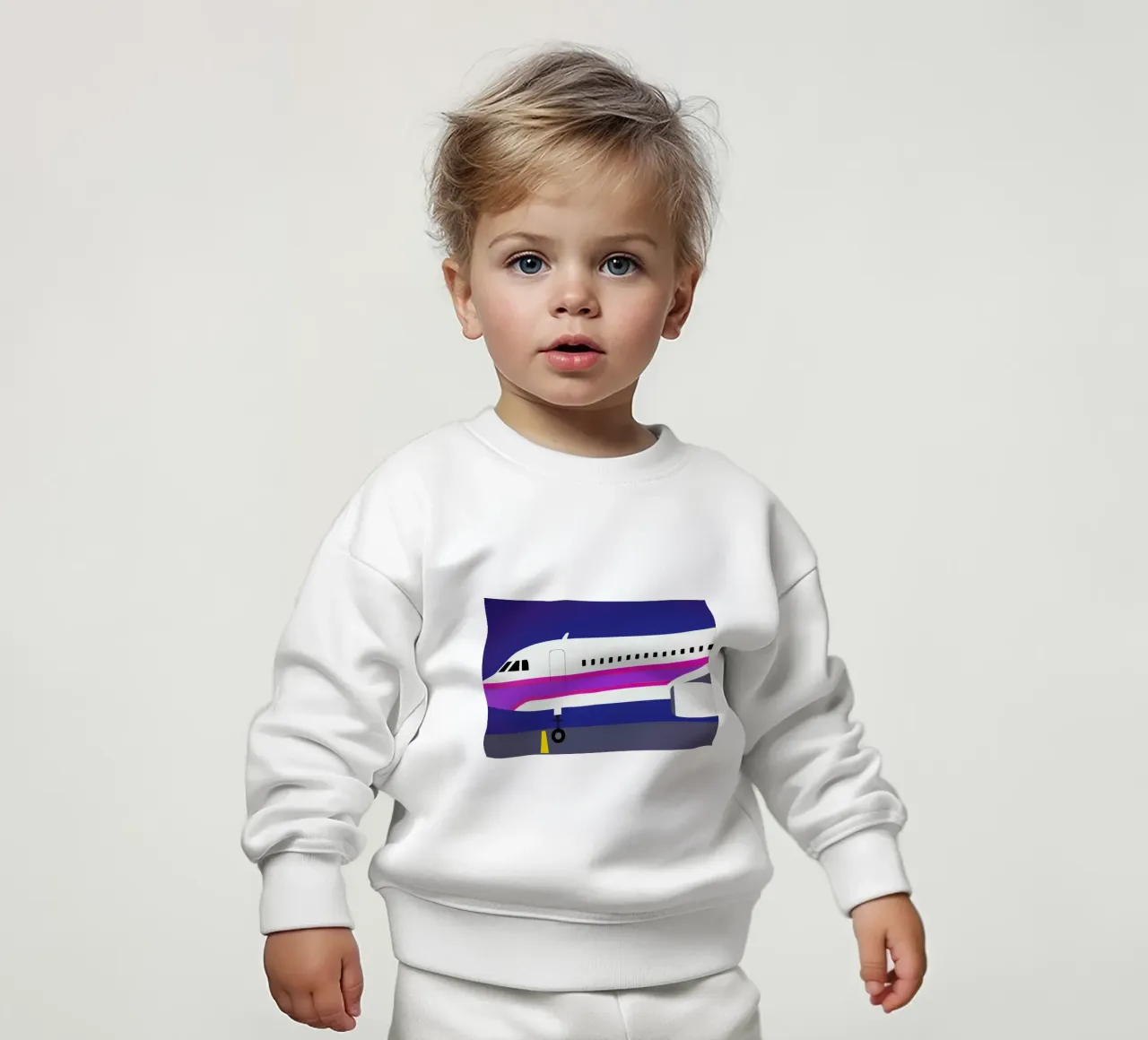 Airplane A320 felpa neonato da Rosi Feist
