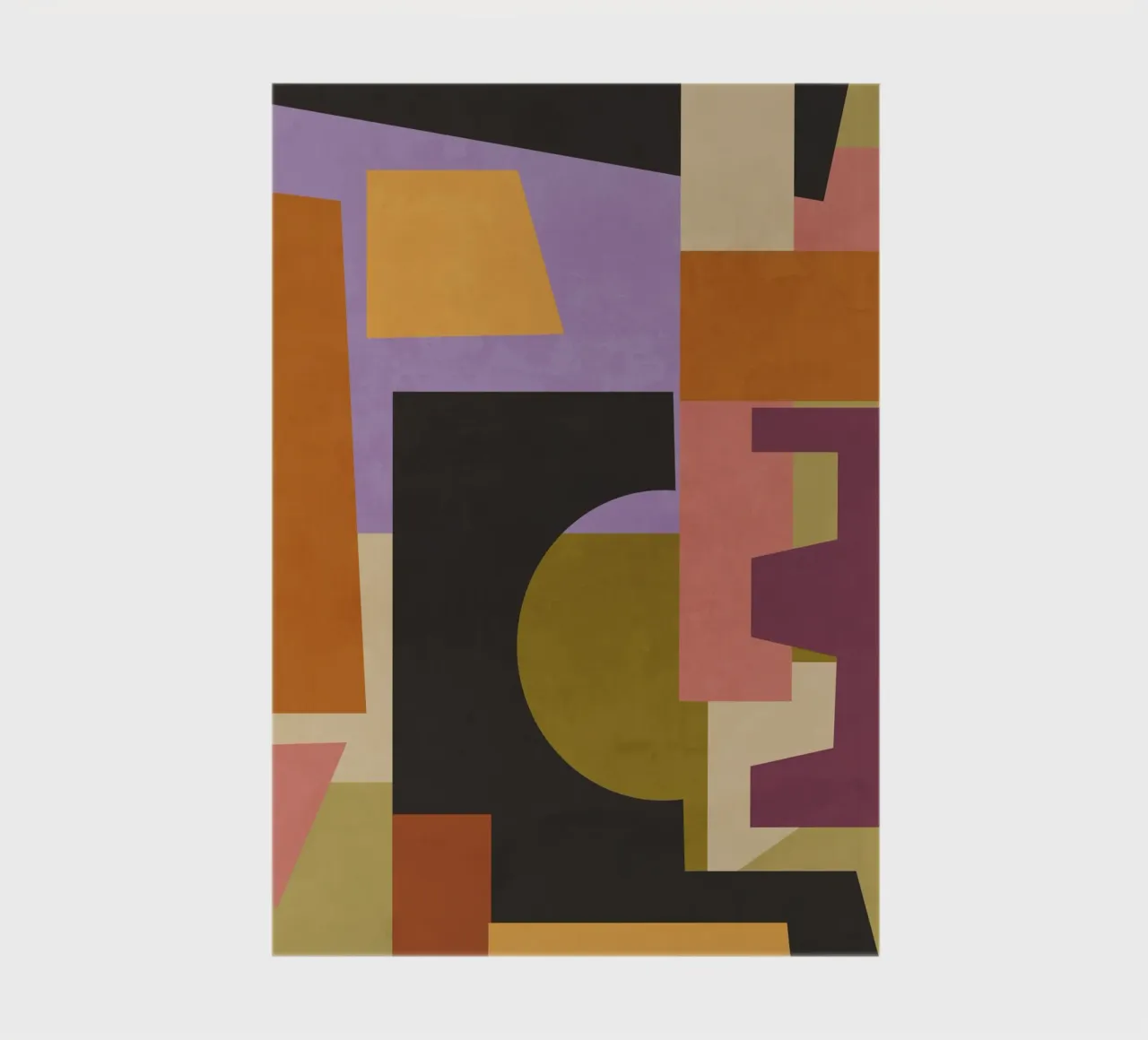 Modern Abstract Art 79 notebook by ThingDesign