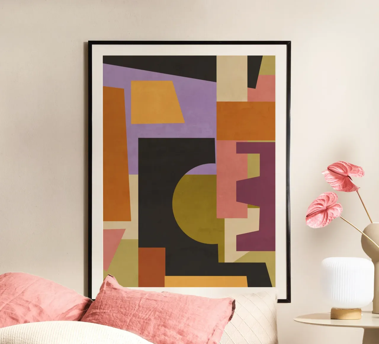 Moderne abstracte kunst 79 hahnemühle van ThingDesign