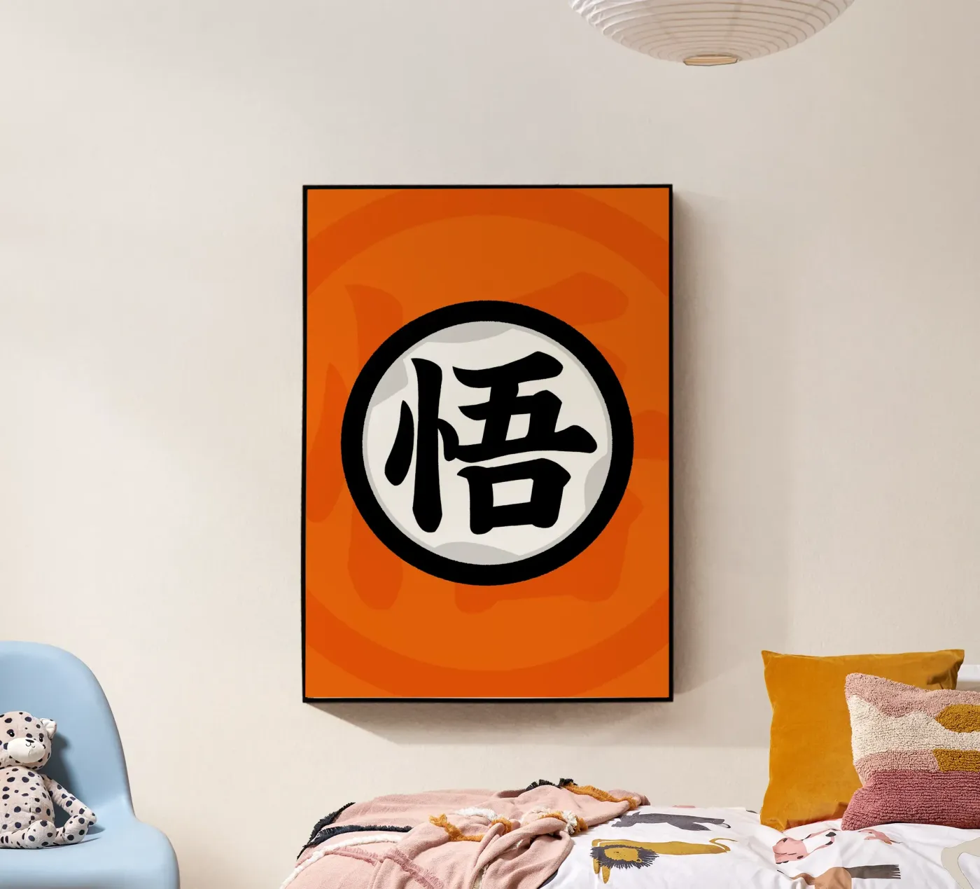 Goku Symbol acrylic glass by nabakumov