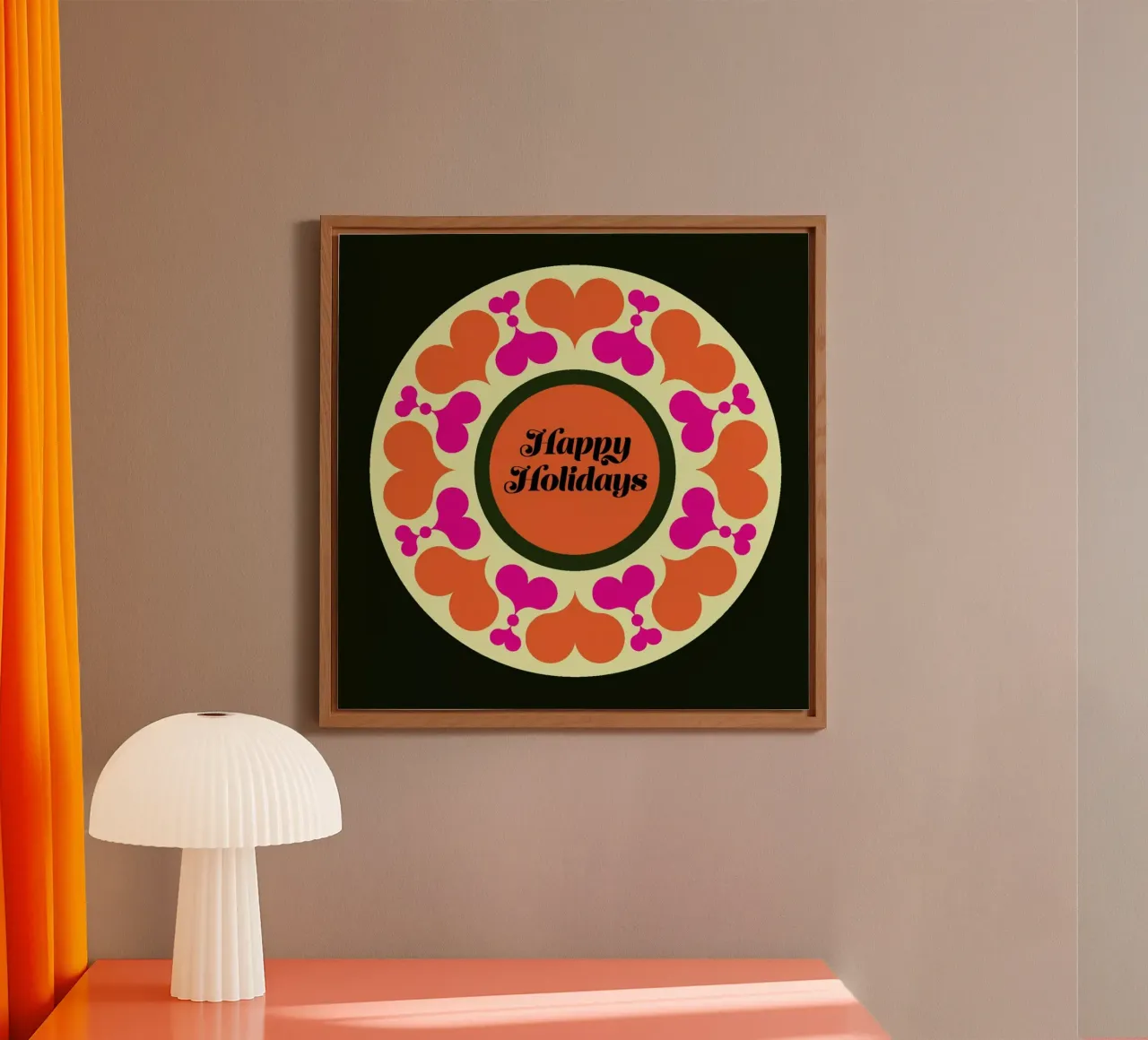 Circle Of Hearts alluminio dibond da Bo Lundberg