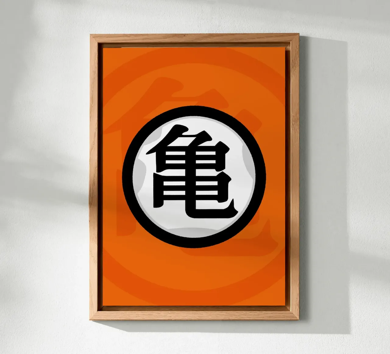 Master Roshi Symbol alluminio dibond da nabakumov