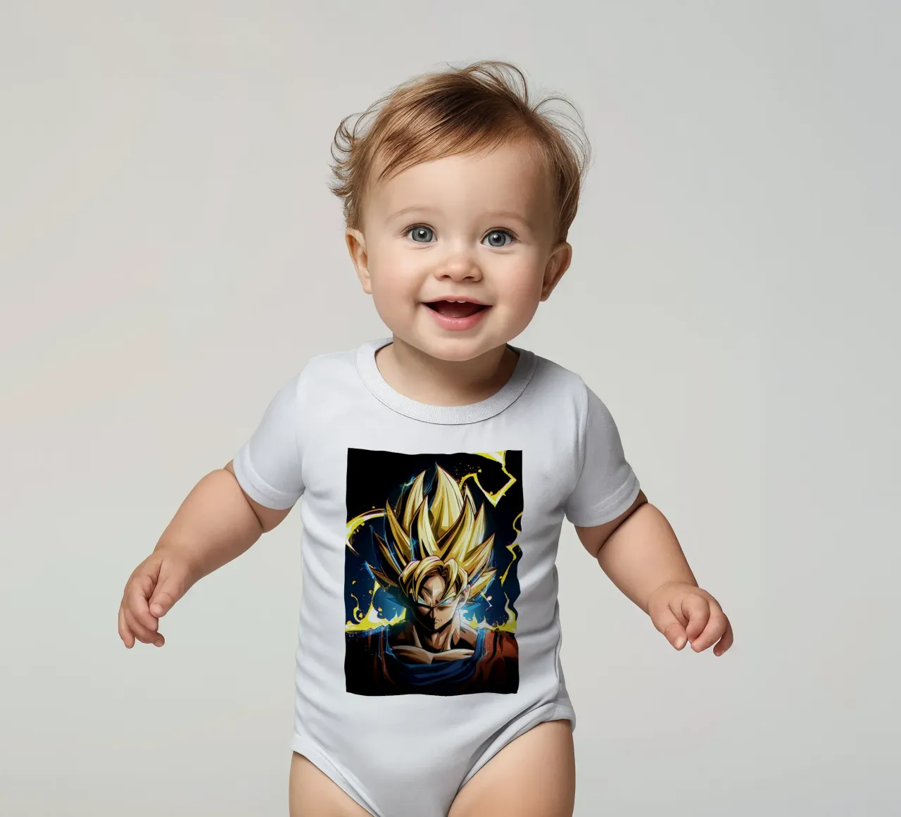Super DBZ body neonato maniche corte da nabakumov