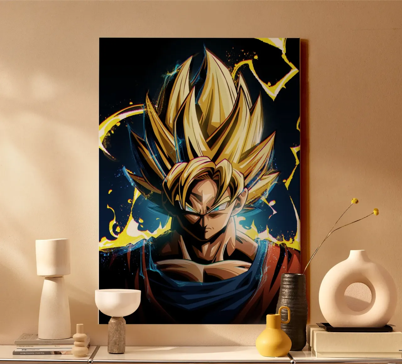 Super DBZ tela con Cornice a cassetta da nabakumov