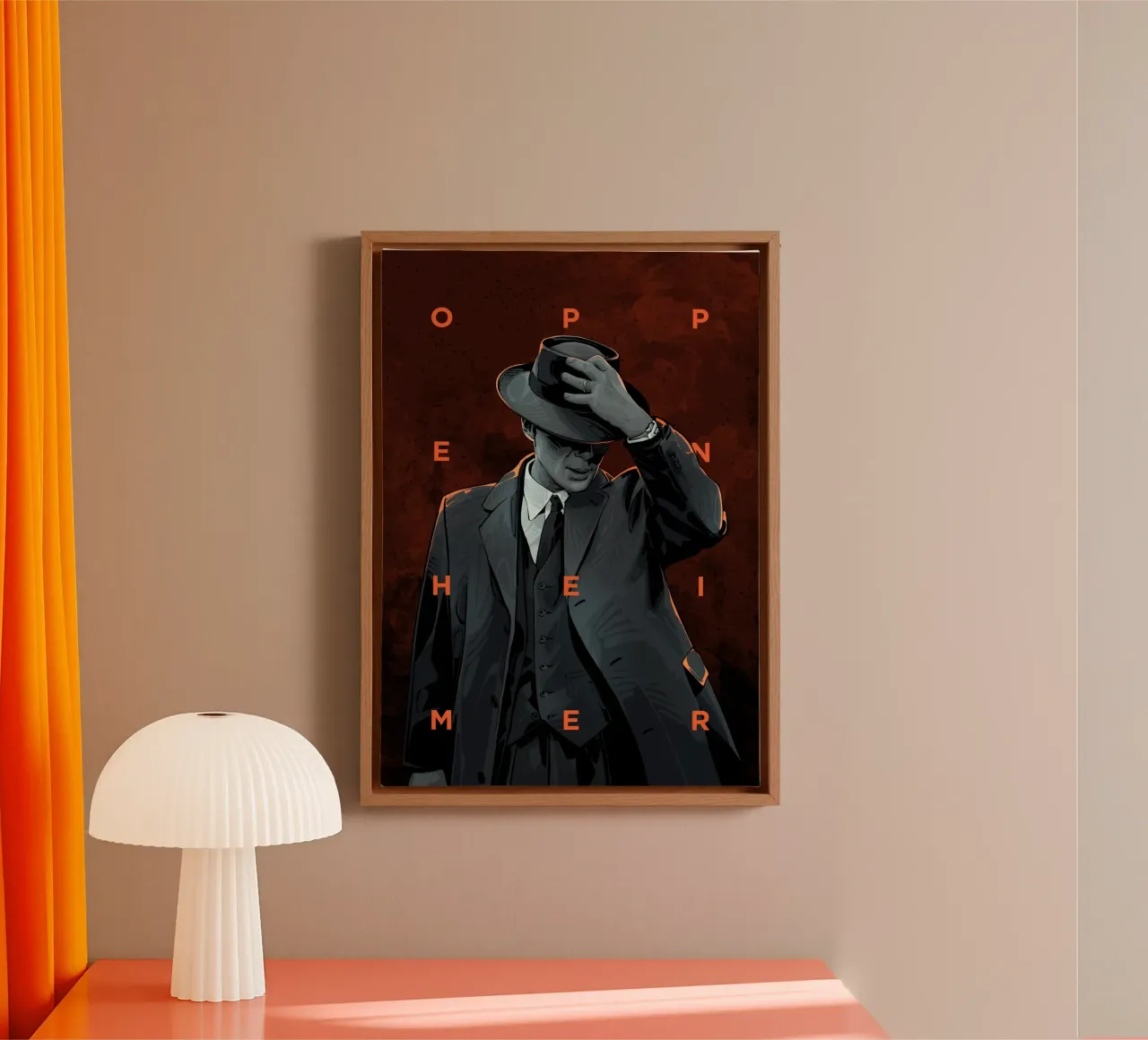 Oppenheimer canvas met Baklijst van nabakumov
