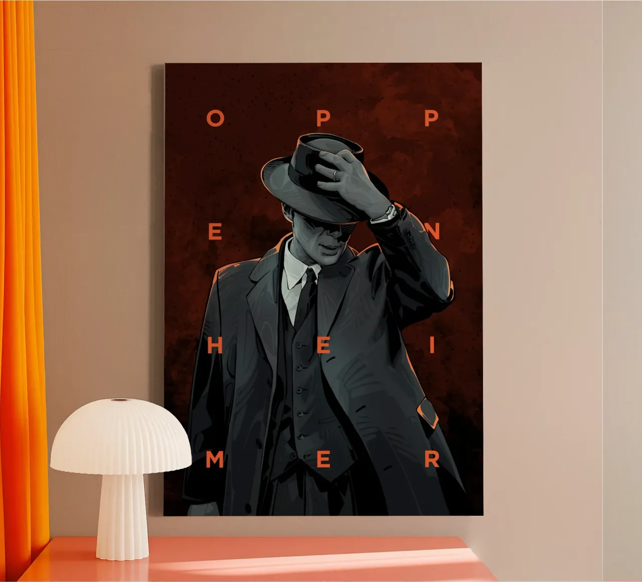 Oppenheimer canvas met Baklijst van nabakumov