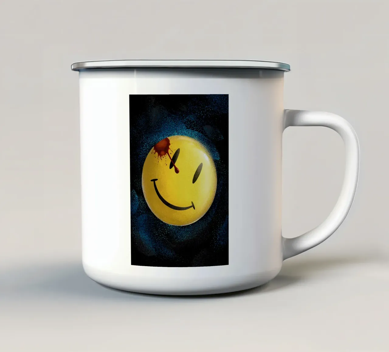 The Smiley Symbol tazza in smalto da nabakumov
