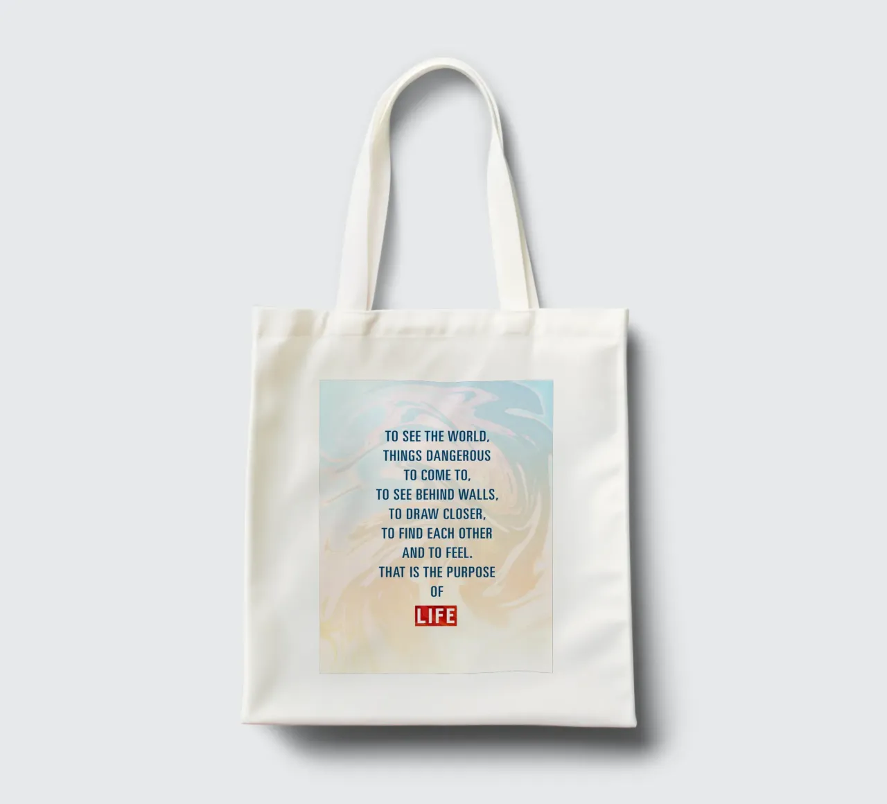 The Purpose Of Life borsa in juta da nabakumov