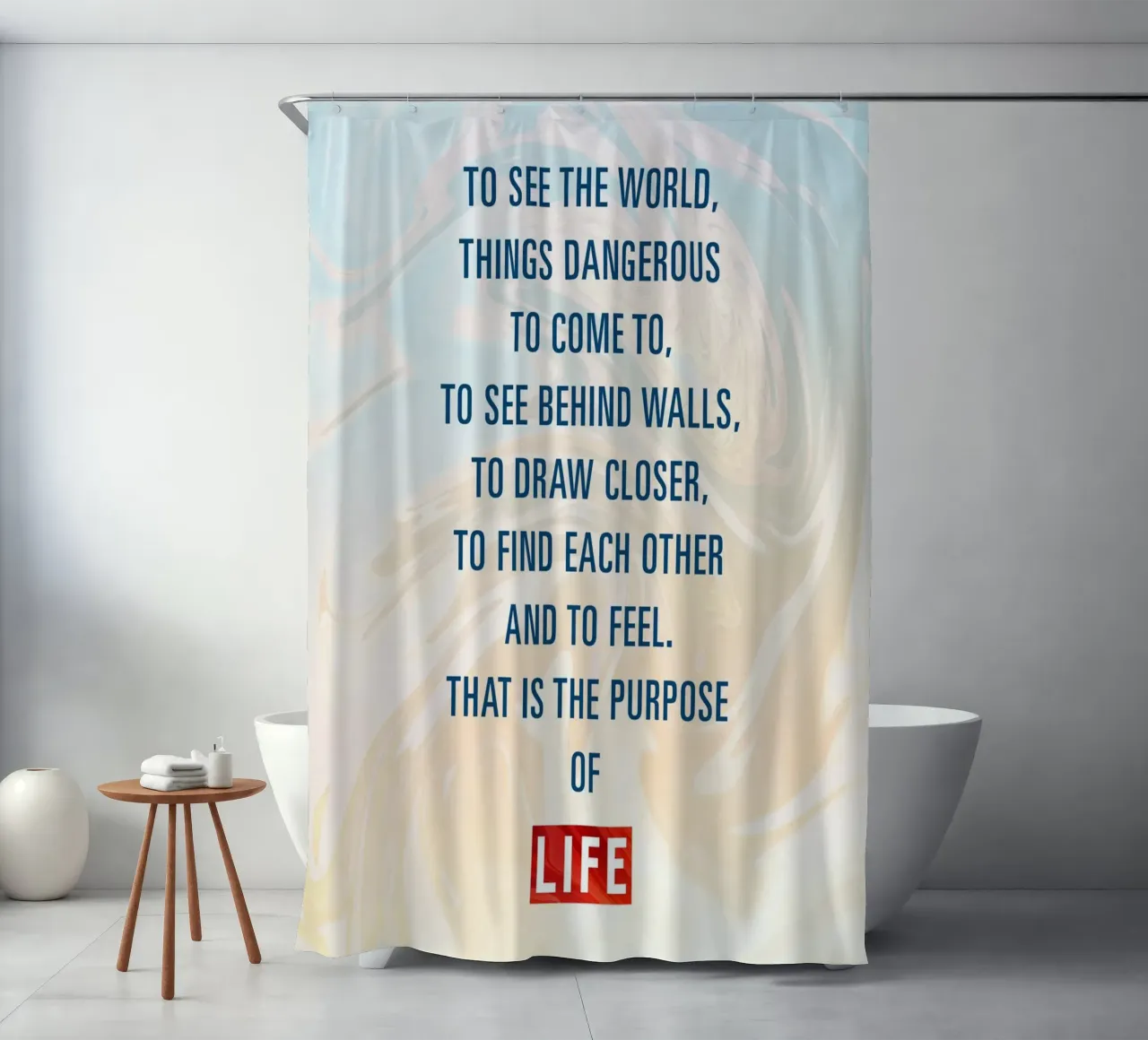 The Purpose Of Life tenda da doccia da nabakumov