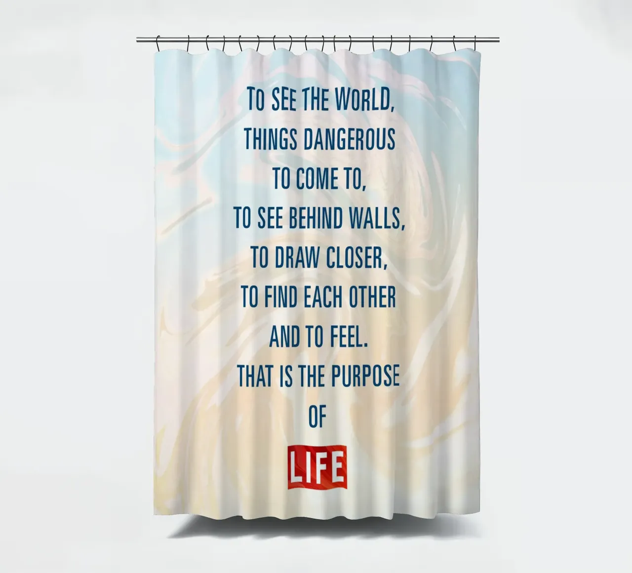The Purpose Of Life tenda da doccia da nabakumov