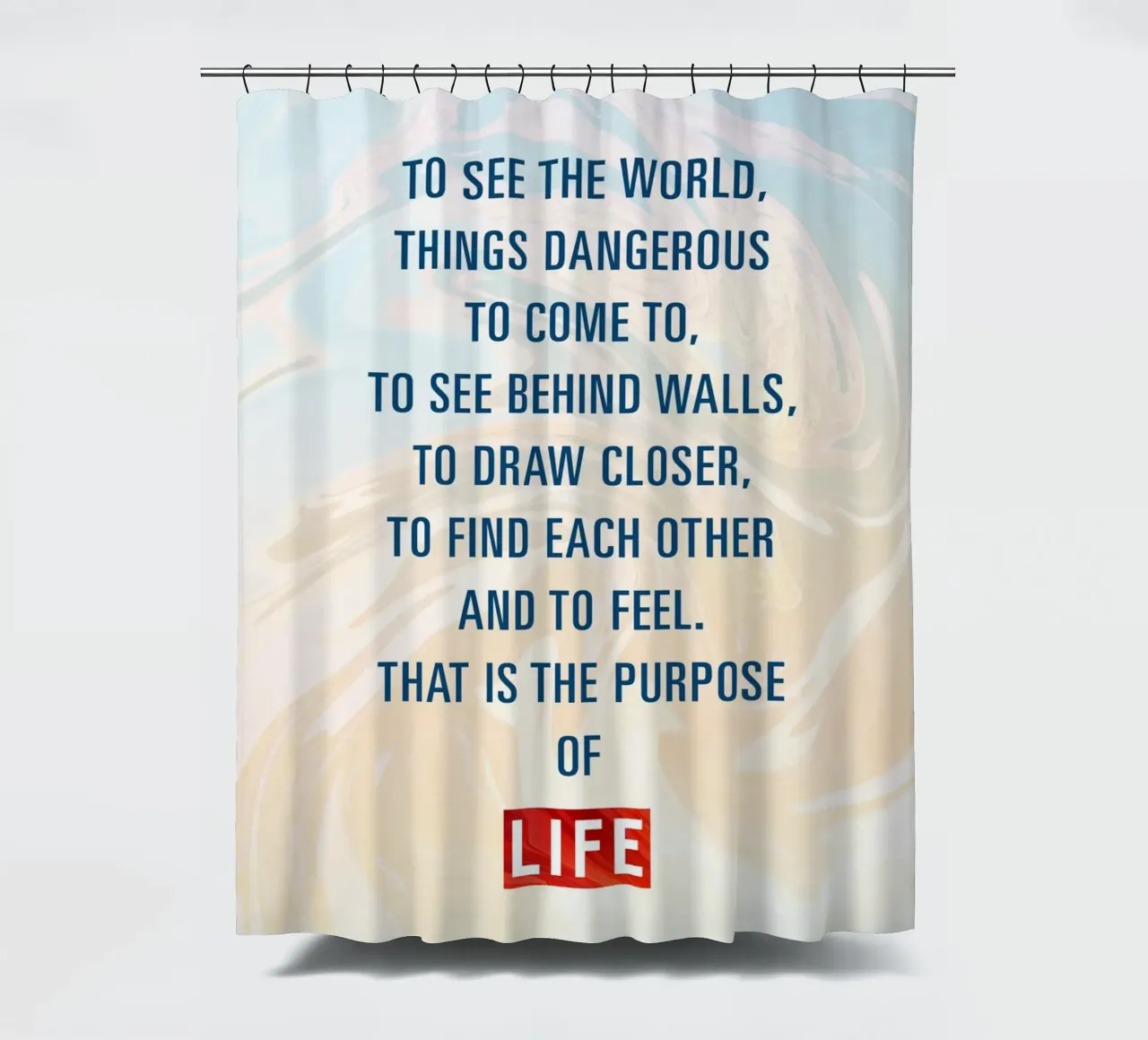 The Purpose Of Life tenda da doccia da nabakumov