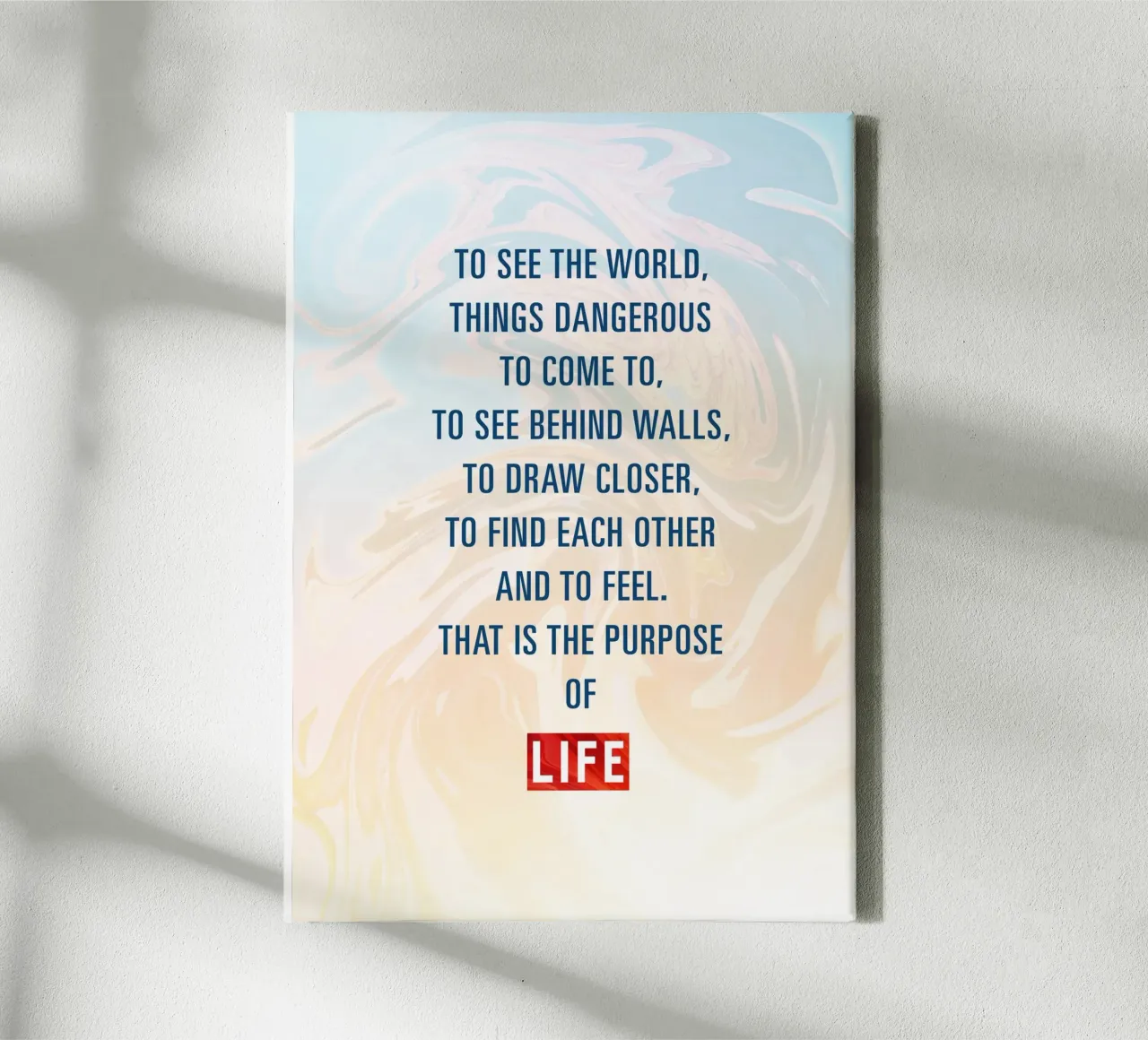 The Purpose Of Life lienzo de nabakumov